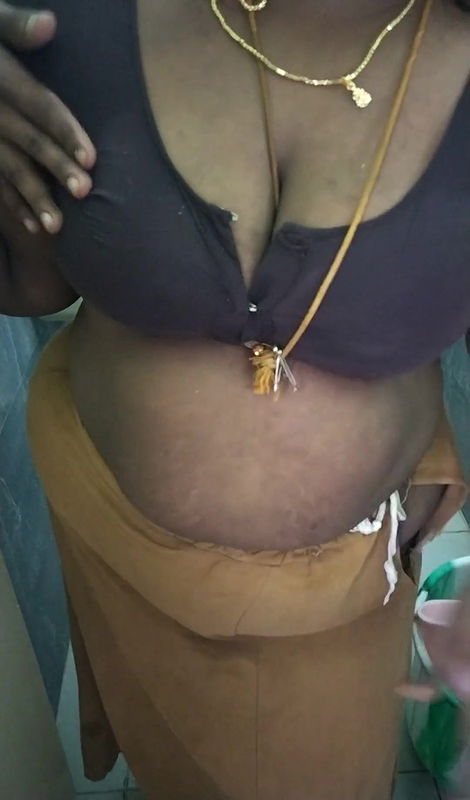 Boobs pressing at koyambedu lodge