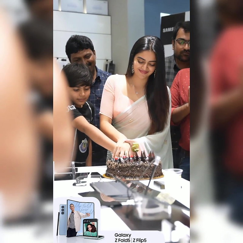 Instagram influencer Kushitha Kallapu ni**Les video