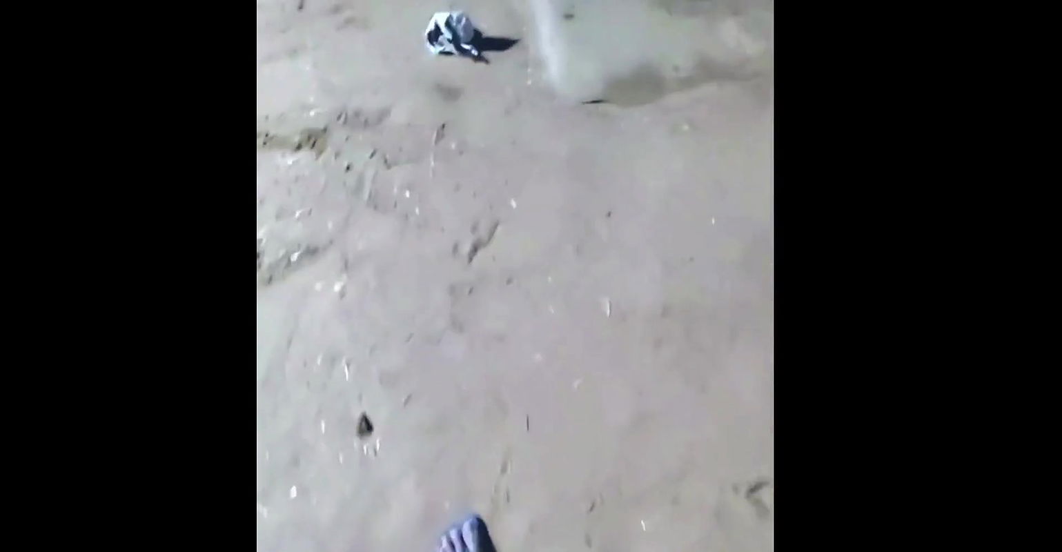 Nude desi housewife working in her farm