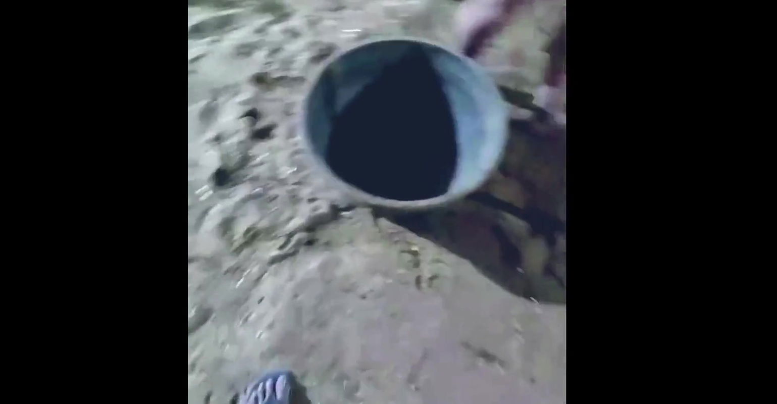 Nude desi housewife working in her farm