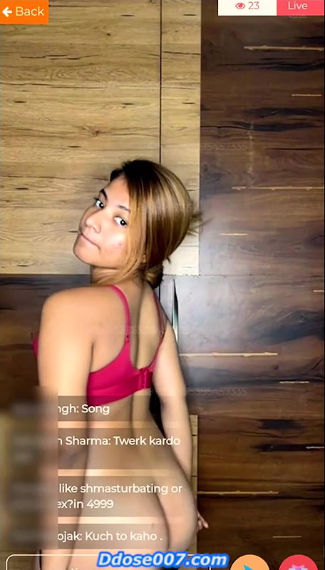 Brishti Samaddar Ass Show on App Live