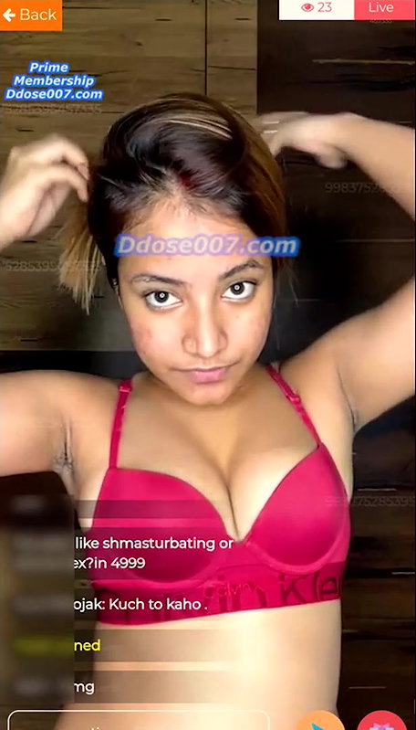 Brishti Samaddar Ass Show on App Live