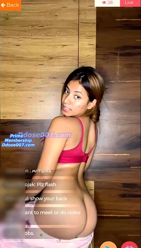 Brishti Samaddar Ass Show on App Live