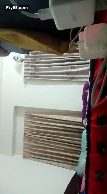 Young girl and jija with talking