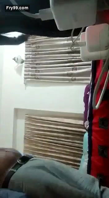 Young girl and jija with talking