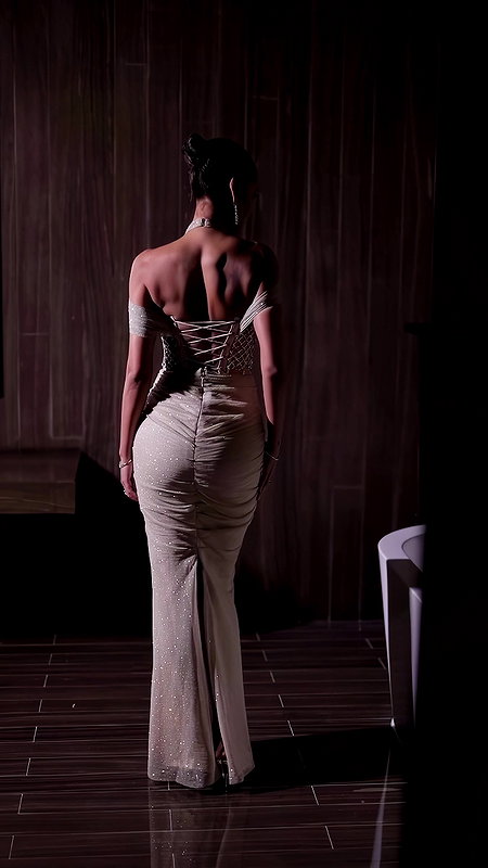 ESHA GUPTA BOLD TEMPTING DEEP CLEAVAGE SEDUCTION TEASE SHOOT HQ VIDEO 22