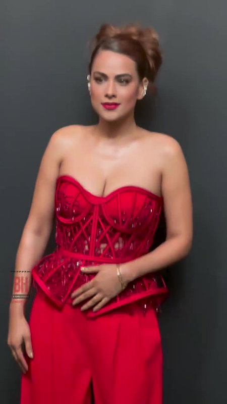 NIA SLUTTY OPEN DEEP CLEAVAGE LUSTY IN OFF SHOULDER DRESS YUMM 22