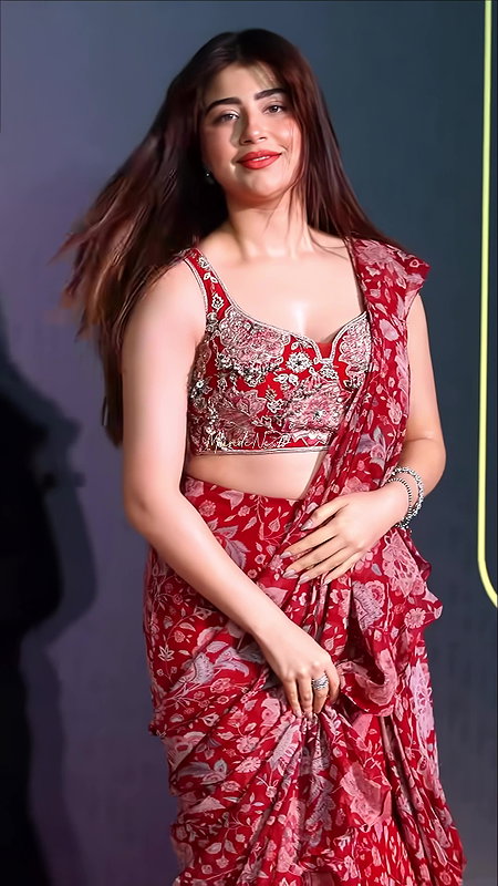 ADITI BHATIA GLAM GORGEOUS DIVA SEXY IN SAREE MILKY TEASE HQ VIDEO 22