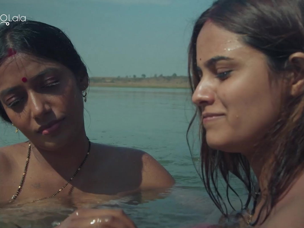 Ishit Yamini, Pooja Prabhat semi topless shots Marigold short film 22