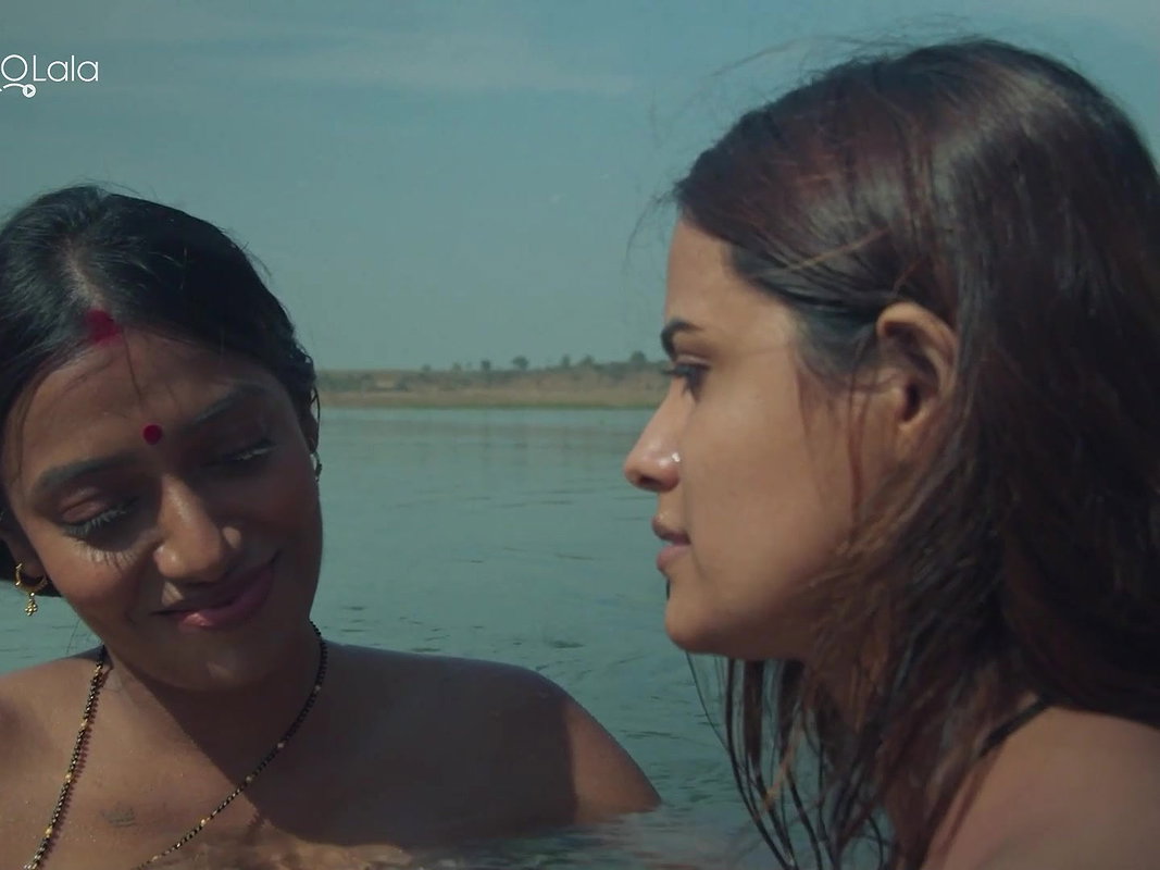 Ishit Yamini, Pooja Prabhat semi topless shots Marigold short film 22