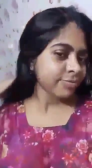 Bengali Gf Surprising Bf Showing Her Huge Melons 22