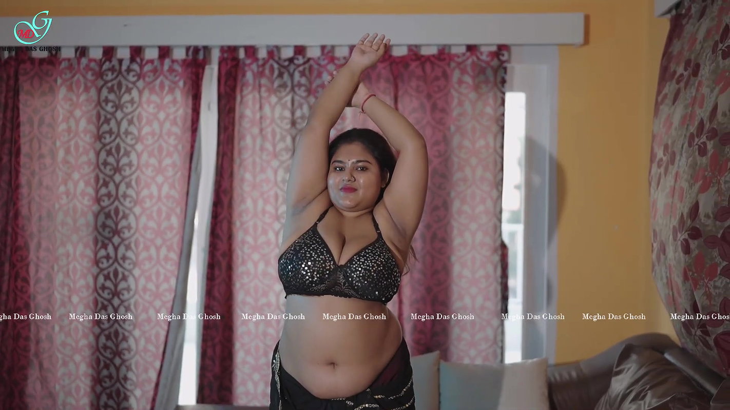 Horny booby megha das ghosh huge cleavage hot navel show sensual photoshoot 22