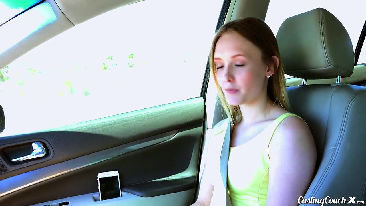 Cute tiny fun in car