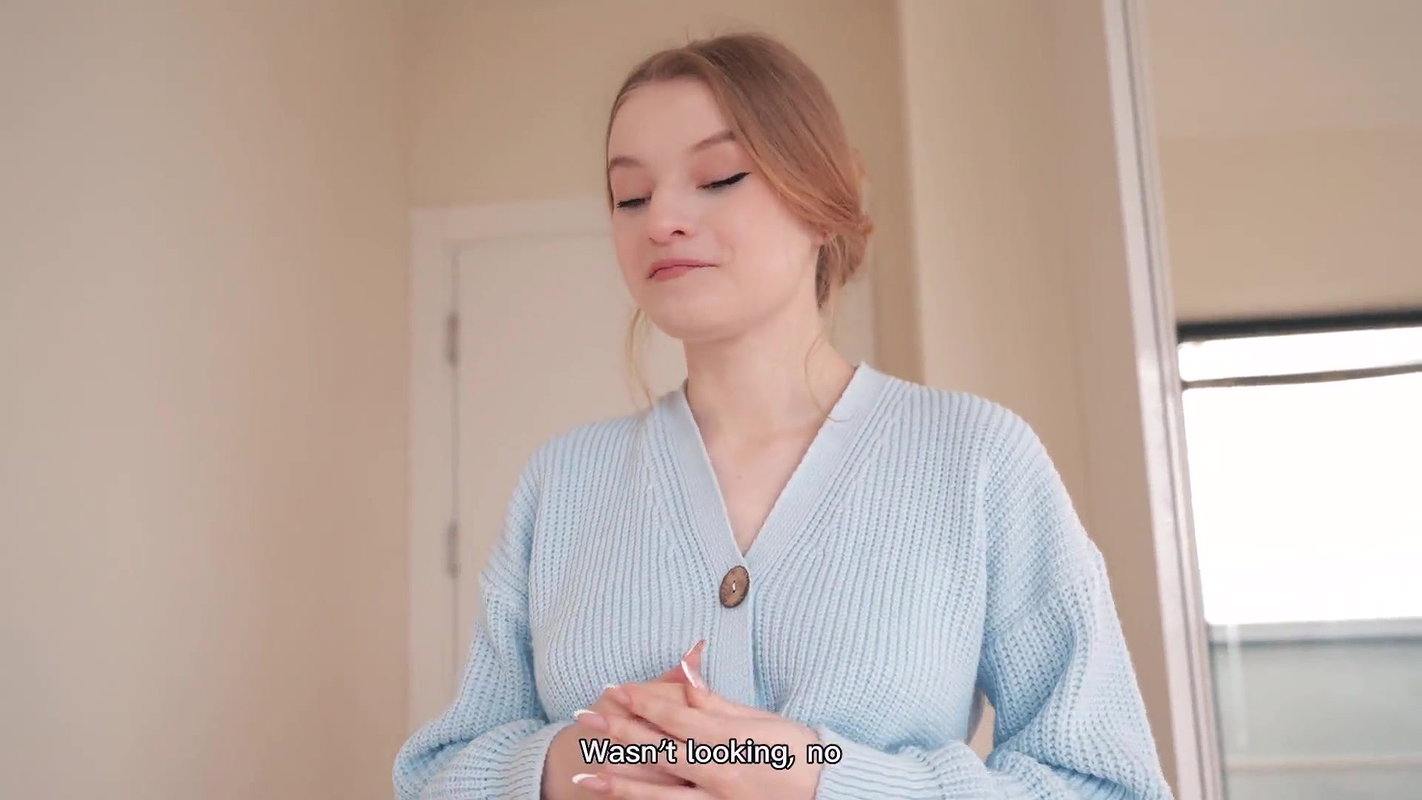 Stepsister Caught Jerking Me Off And Asked Me To Fuck Her