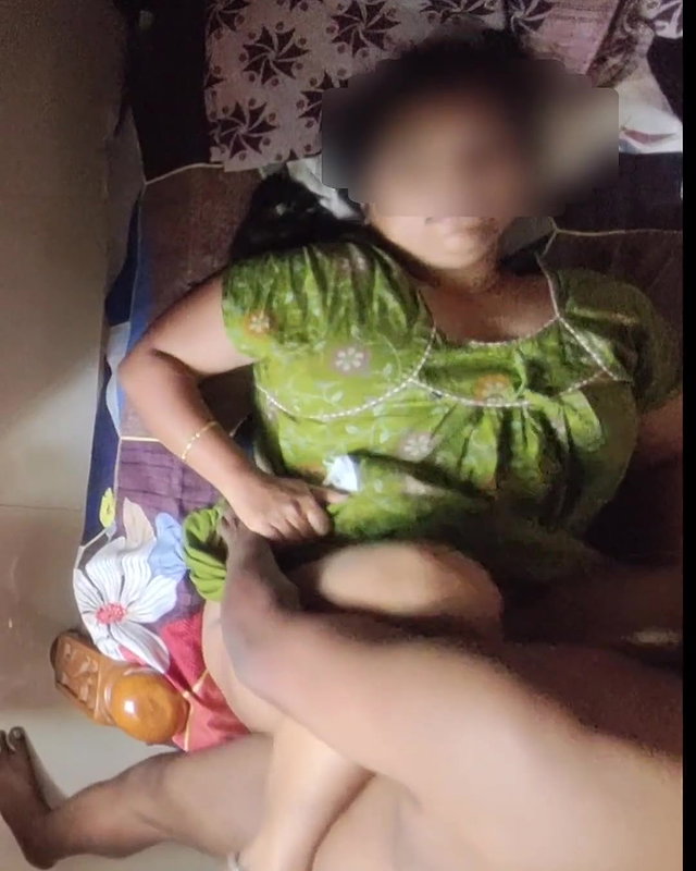 Hot Boudi Wife with Big Natural Tits Fucking in Nighty