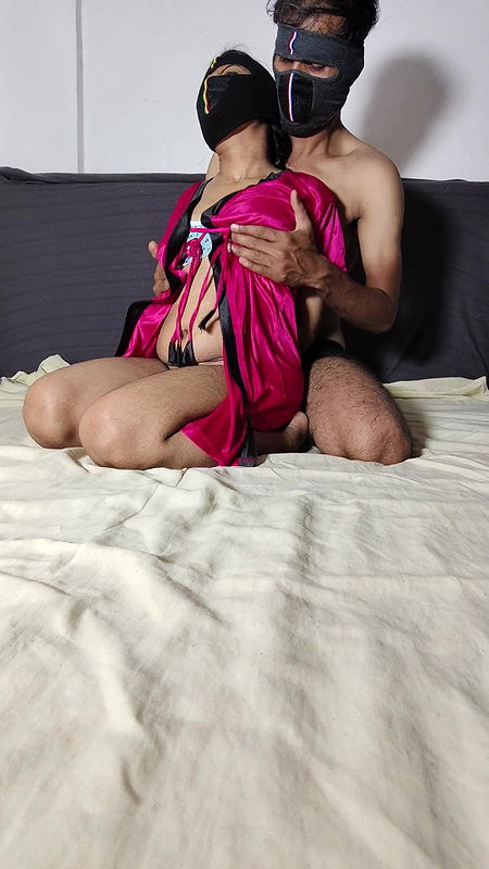 Stepbrother and Stepsister First Time Bed Sharing