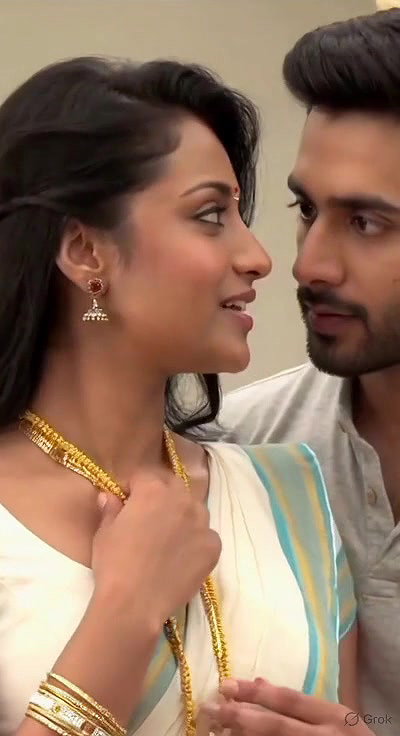 Trisha adjusting saree wantedly to reveal and tempt 217