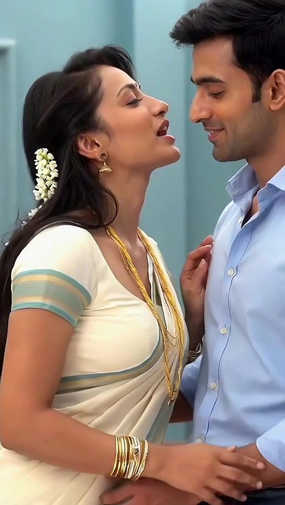 Trisha adjusting saree wantedly to reveal and tempt 283