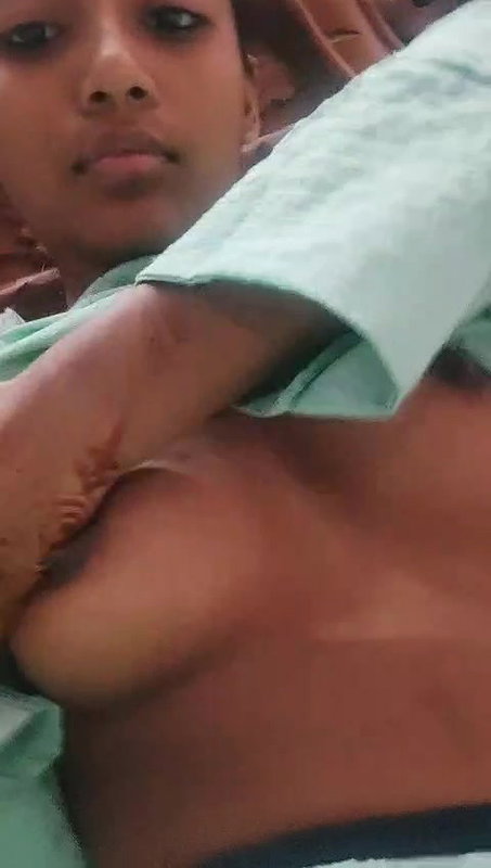 Horny Young Indian GF Pressing Boobs Rubbing Pussy Showing Asshole 28