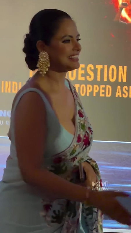 NEETU CHANDRA MESMERZING BUSTY AMPLE CLEAVAGE DELIBERATELY TEASE 22