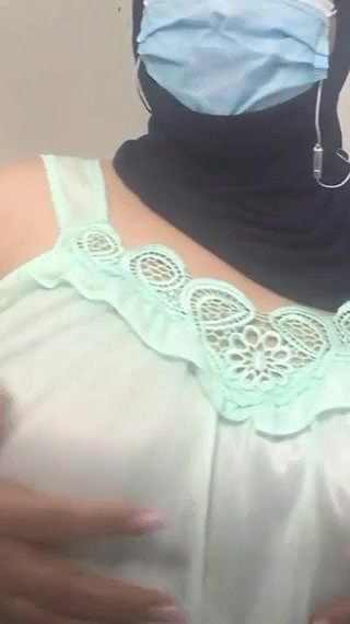 Sexy Muslim Milf Showing Big Boob Rubbing Pussy 22