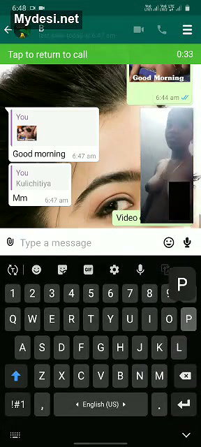 Desi Bhabhi Showing Nude Body on Vc