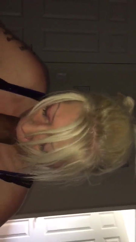 Big and strong black penis is all that she needs in her mouth