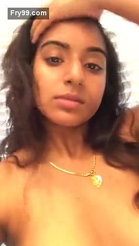 Girlfriend posing for lover