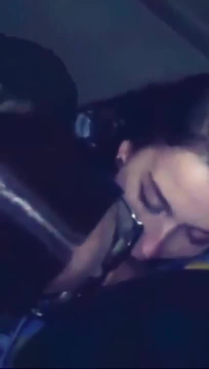 Cock hungry sluts drop on their knees to suck a large dick in POV