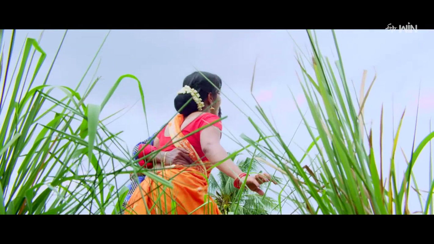 Unk Actress2 Wild Tempting,Seduction Scene in Farm land-Panileni Puli Raju 2016 2