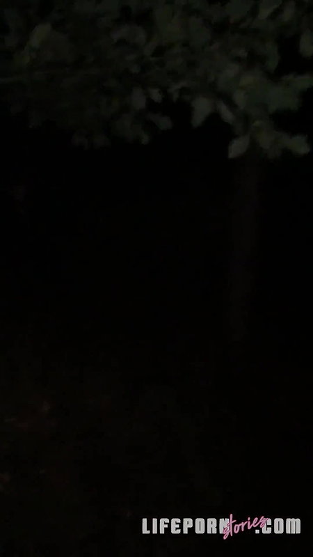 Outdoor threesome fucking and dick sucking at the music festival