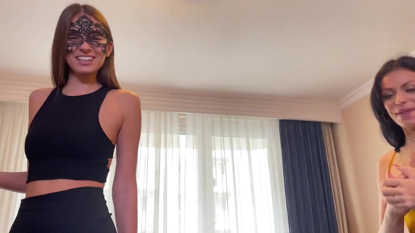 BTS loving session with a tatted up chick and some other horny slag with long legs