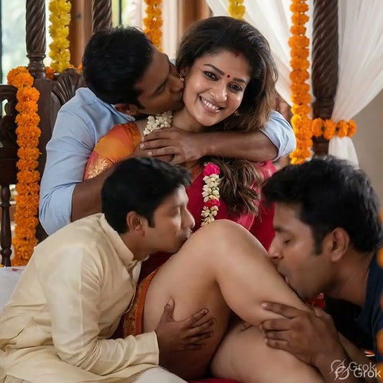 [ 55 CLIPS ] Nayanthara Boobs sucked, thighs sucked & kissed by 3 boyfriends 2 15