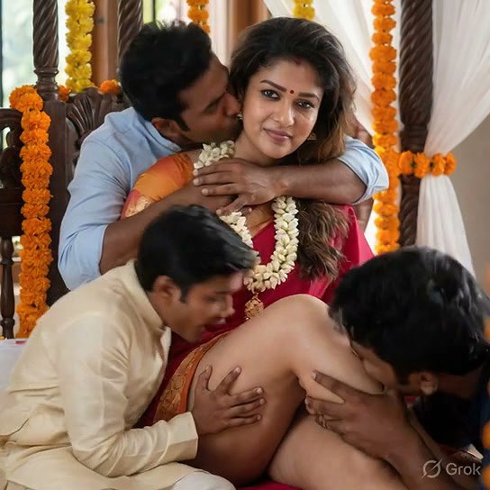 [ 55 CLIPS ] Nayanthara Boobs sucked, thighs sucked & kissed by 3 boyfriends 2 31