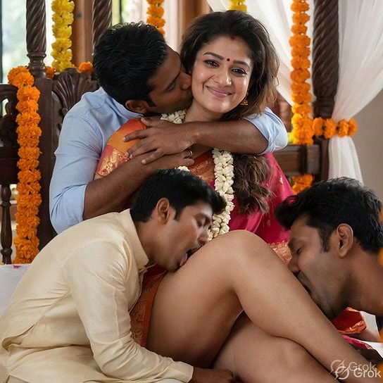 [ 55 CLIPS ] Nayanthara Boobs sucked, thighs sucked & kissed by 3 boyfriends 2 37