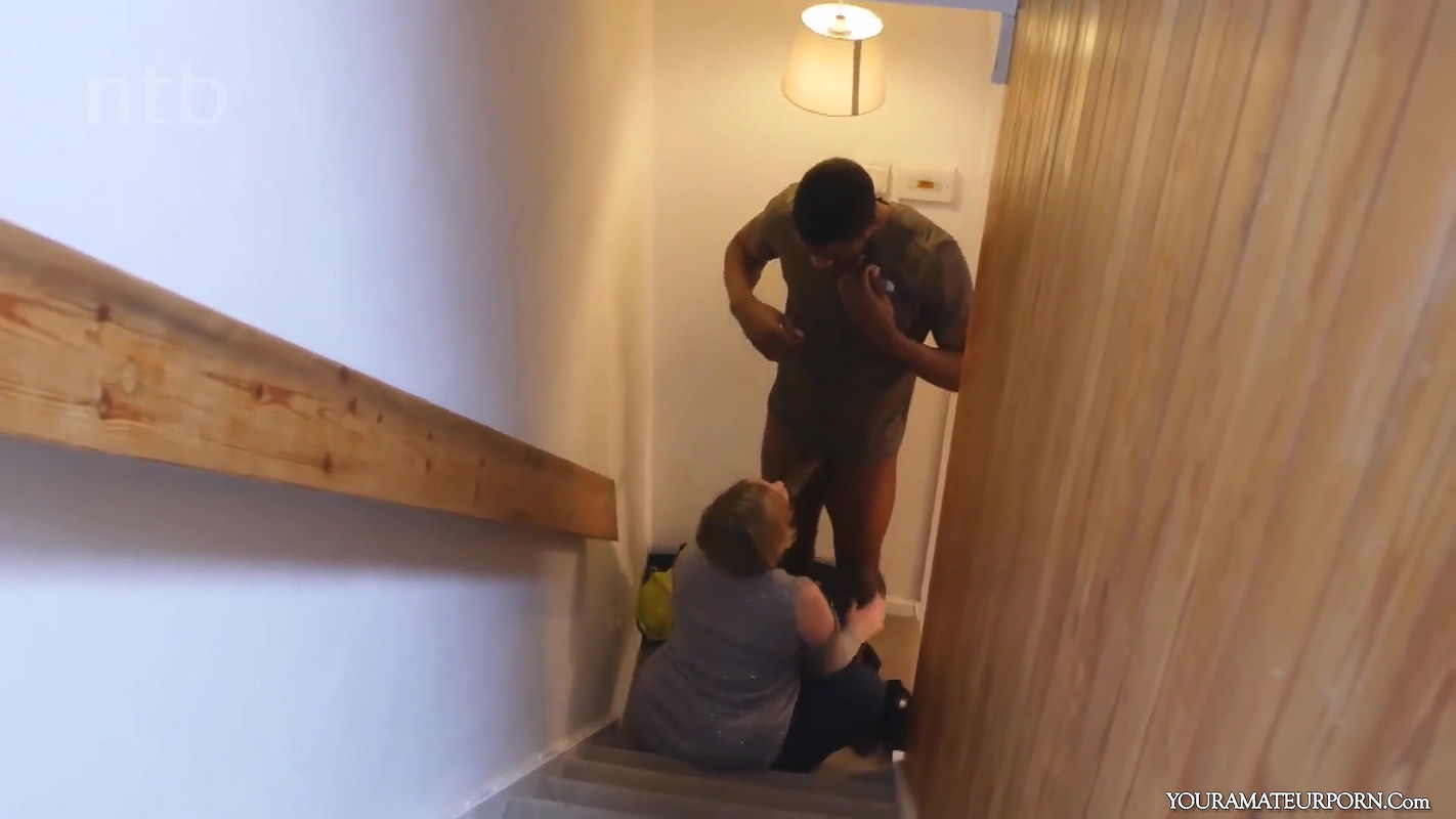 A guy shares his wife with a black cock