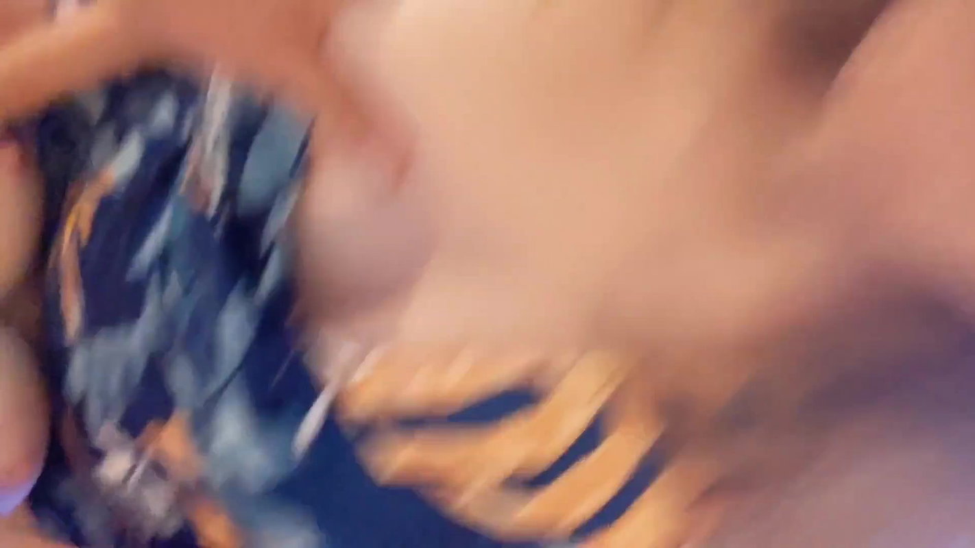 Submissive chick cannot stop licking that fake pussy in a hot threesome