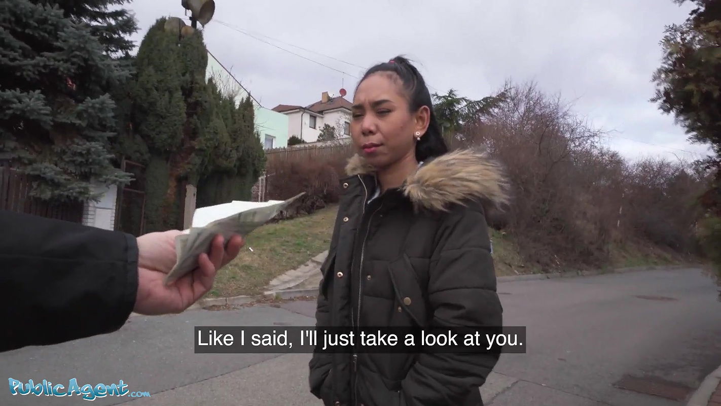 – Asian babysitter with nice petite tits and small ass goes all the way