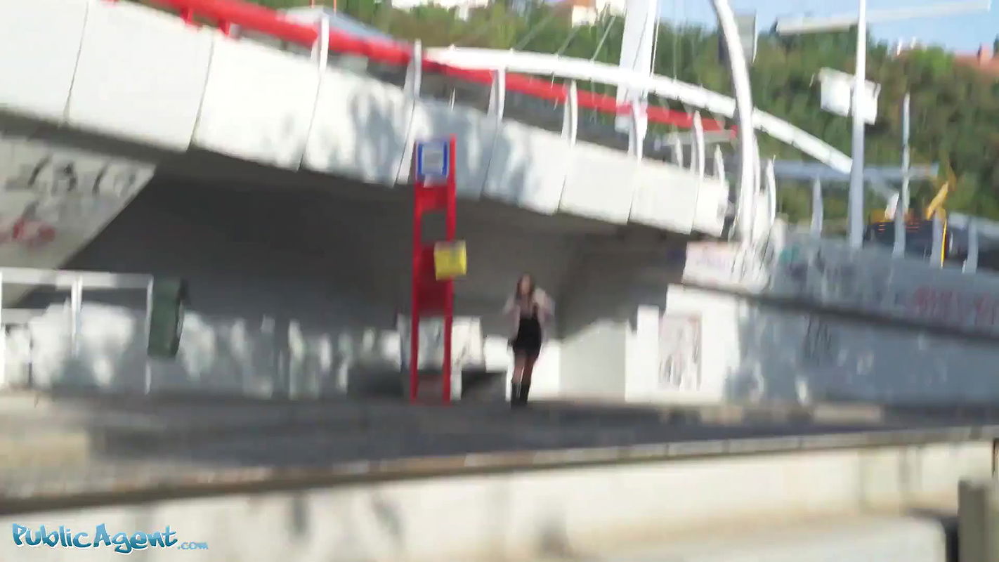 – Nurse waiting at train station agrees to fuck big black cock outdoors for extra cash