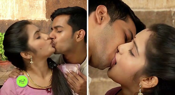 [39 CLIPS in same thread] Serial actress Srithika kissed extremely hard 2 2