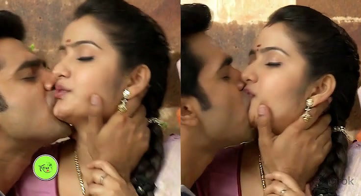 [39 CLIPS in same thread] Serial actress Srithika kissed extremely hard 2 30