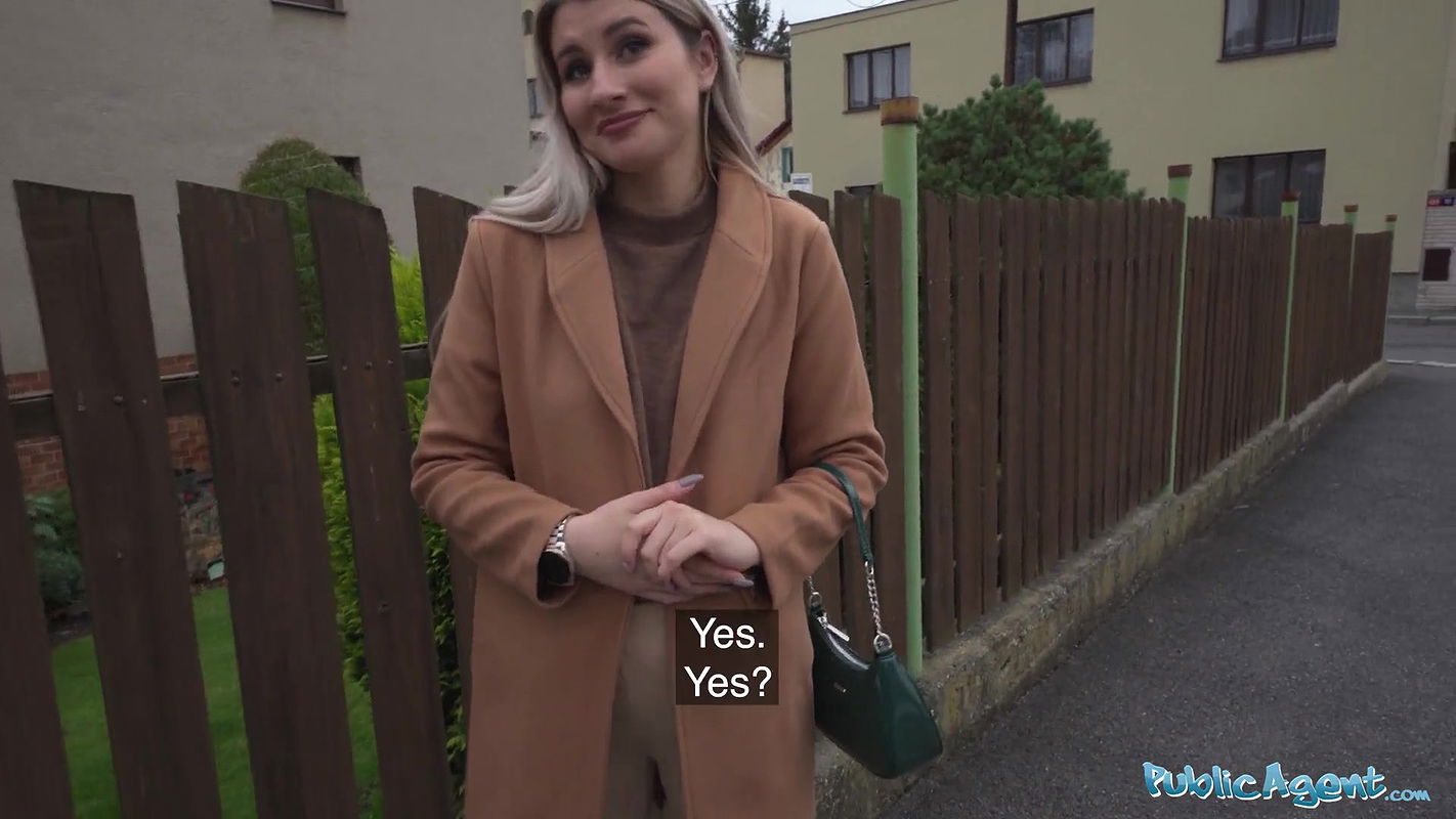 Cute blonde flashes her perky titties for cash and fucks huge cock in a basemant