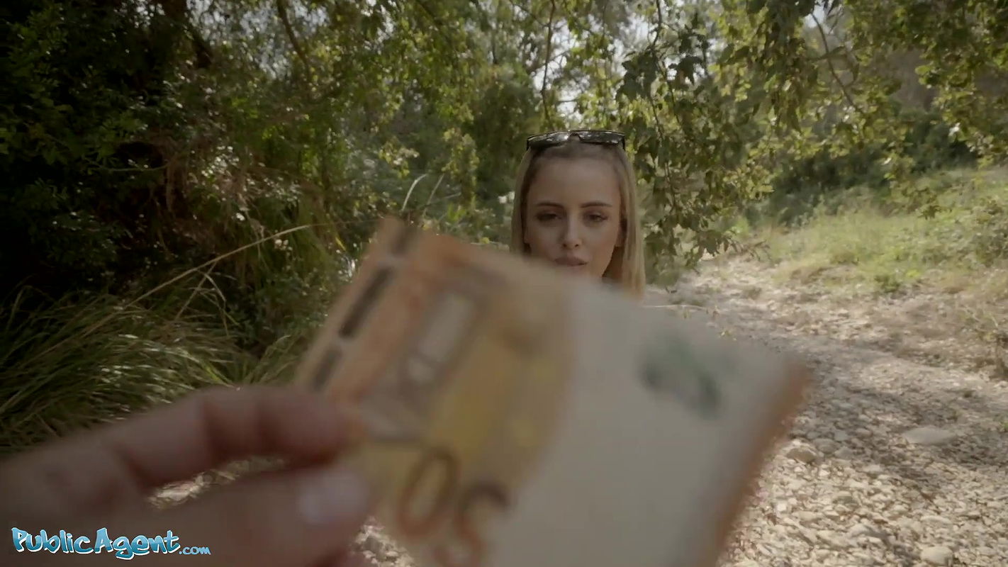 Cute Spanish Blonde Lya Missy Fucked in the Forest