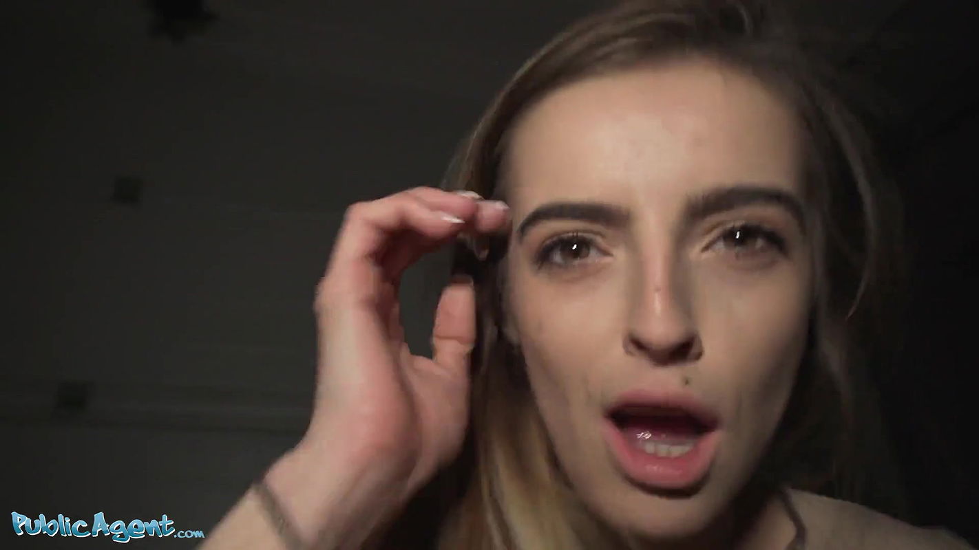 French Babe Alba Lala Shows Off Her Small Tits on the Street