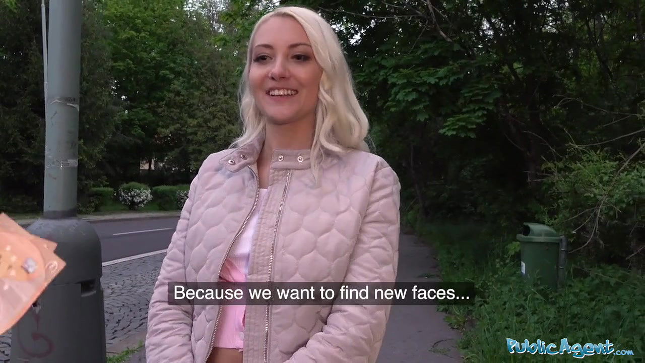 Horny tourist Helena Moeller is hungry for Czech cock