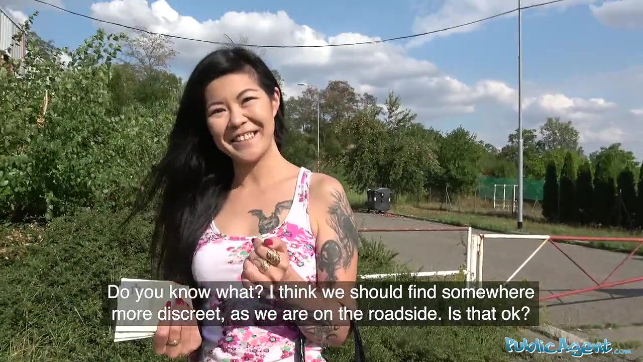 Hot Asian chick Akasha Coliun loves girthy cock fuck