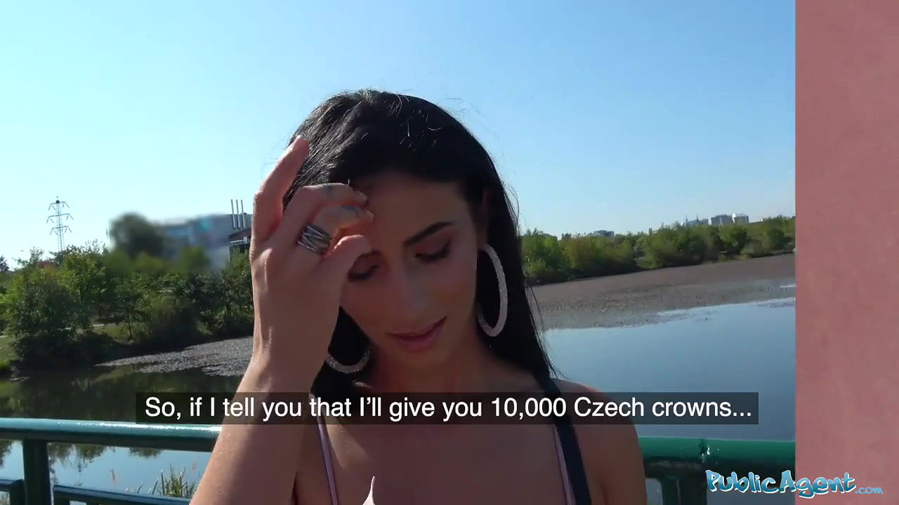 Hot busty Romanian beauty fucked to orgasm for cash