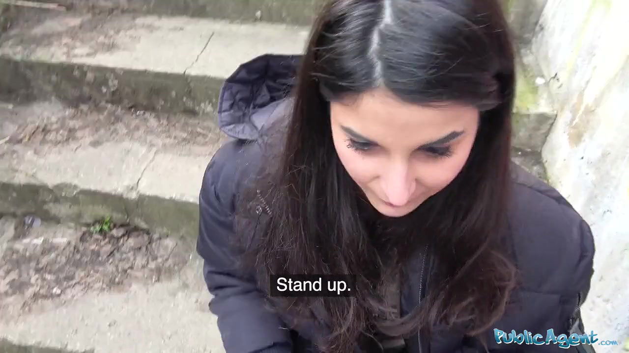 Hot creampie climax after outdoor steamy sex session