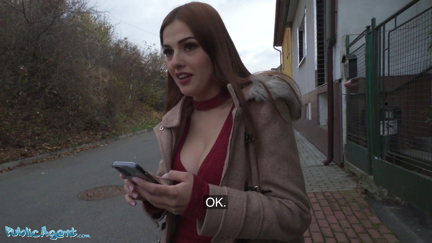 Hot Italian Redhead Mini Vamp Rides Big Cock in a Basement