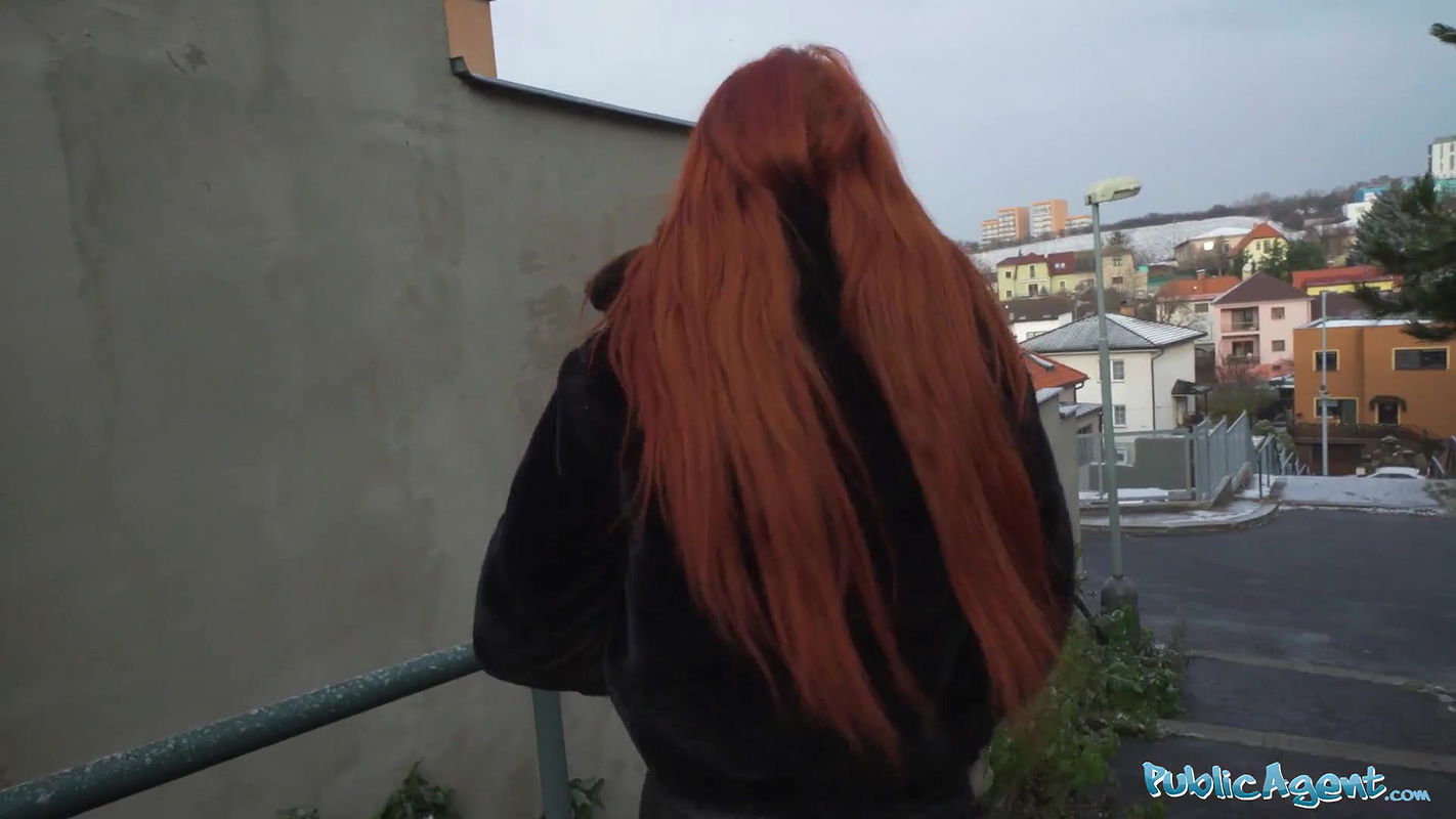 Hot Redhead with a Fantastic Bubble Butt Fucked by a Stranger